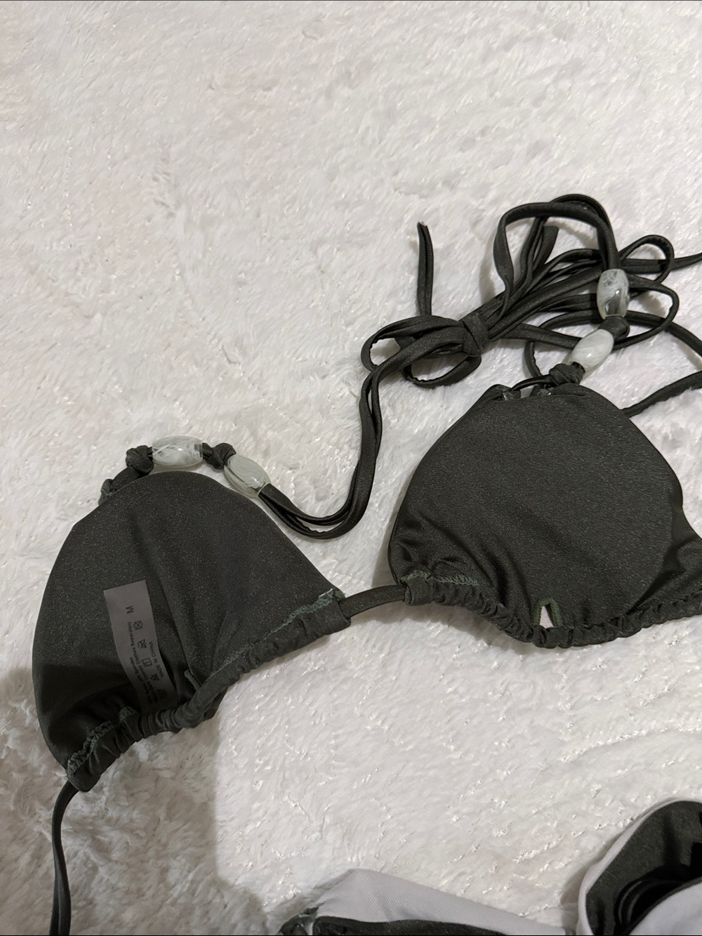 Beaded Triangle Bikini Set - Picture 6 of 6